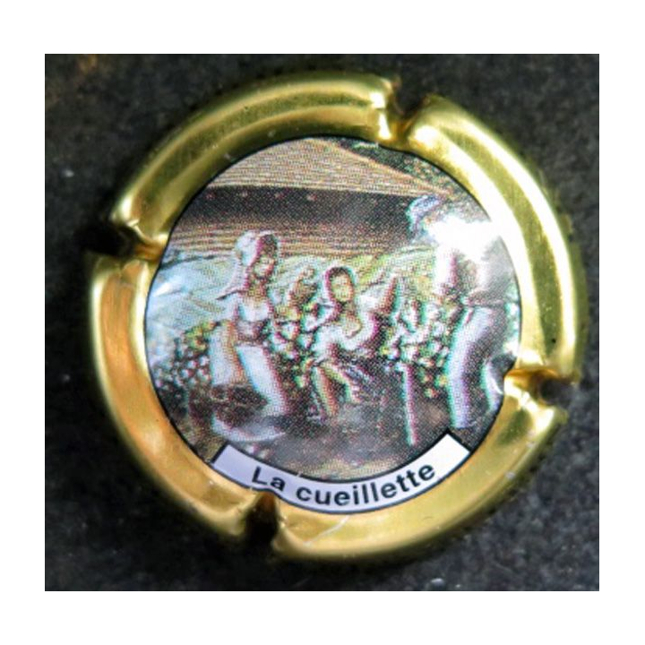 Capsule Muselet de champagne Côteaux Sud d'Epernay n° 16 la cueillette