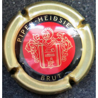 Capsule Muselet de champagne PIPER-HEIDSIECK n° 114 rouge 