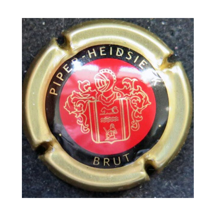 Capsule Muselet de champagne PIPER-HEIDSIECK n° 114 rouge 