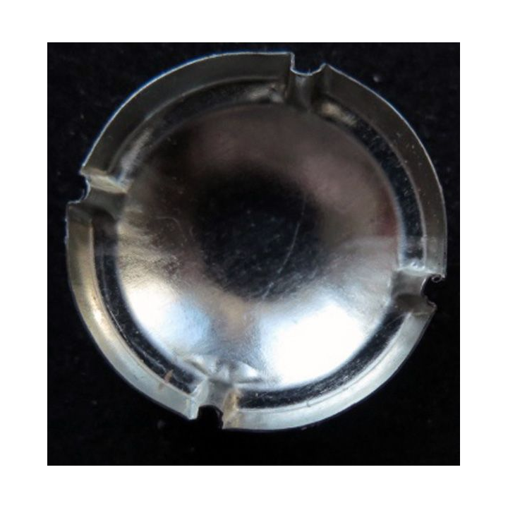 Capsule Muselet de champagne Demoiselle de Vranken n° 38 fond gris violet
