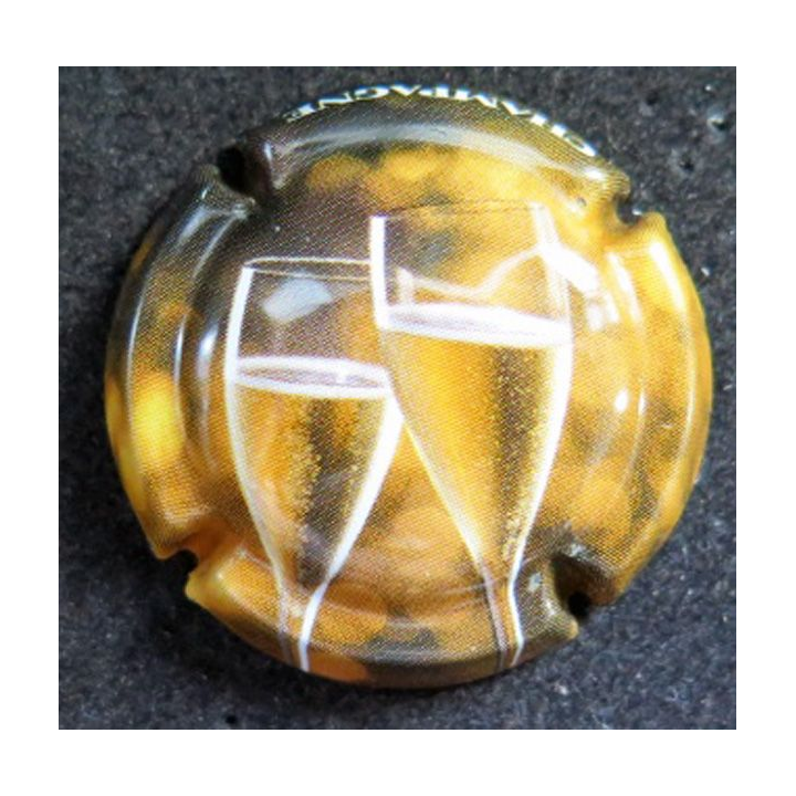 Capsule Muselet de bouteille de champagne générique N° 689