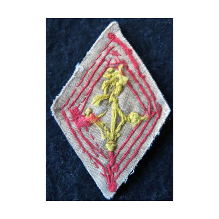LOSANGE DE BRAS MODÈLE 45 : modèle troupe 2° compagnie saharienne d'infanterie 1958