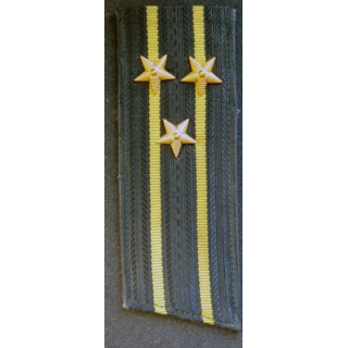 URSS : épaulette de capitaine de 1° Classe de la marine soviétique