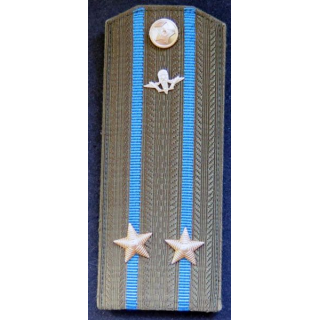 URSS : épaulette de lieutenant colonel des troupes aéroportées soviétiques