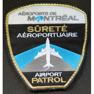 patch canada Airport patrol sureté aéroportuaire aéroports de Montréal