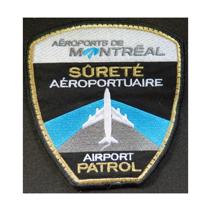 patch canada Airport patrol sureté aéroportuaire aéroports de Montréal