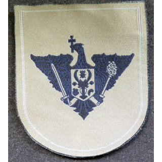 insigne tissu des forces de l'armée de terre moldave 8,5 x 7 cm