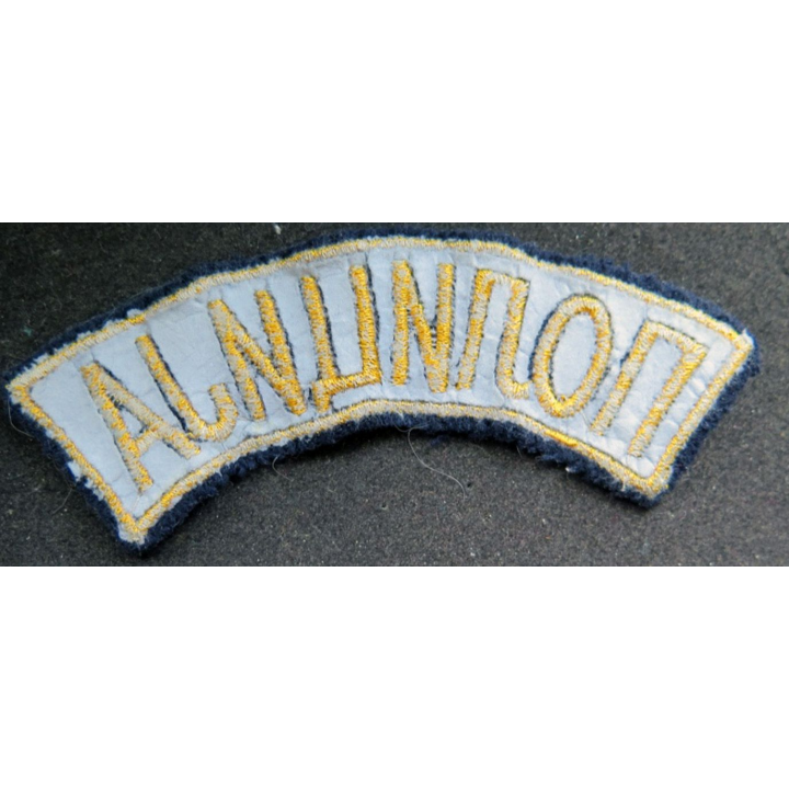 insigne tissu des forces de police de la Bosnie Herzégovine 11,5 cm