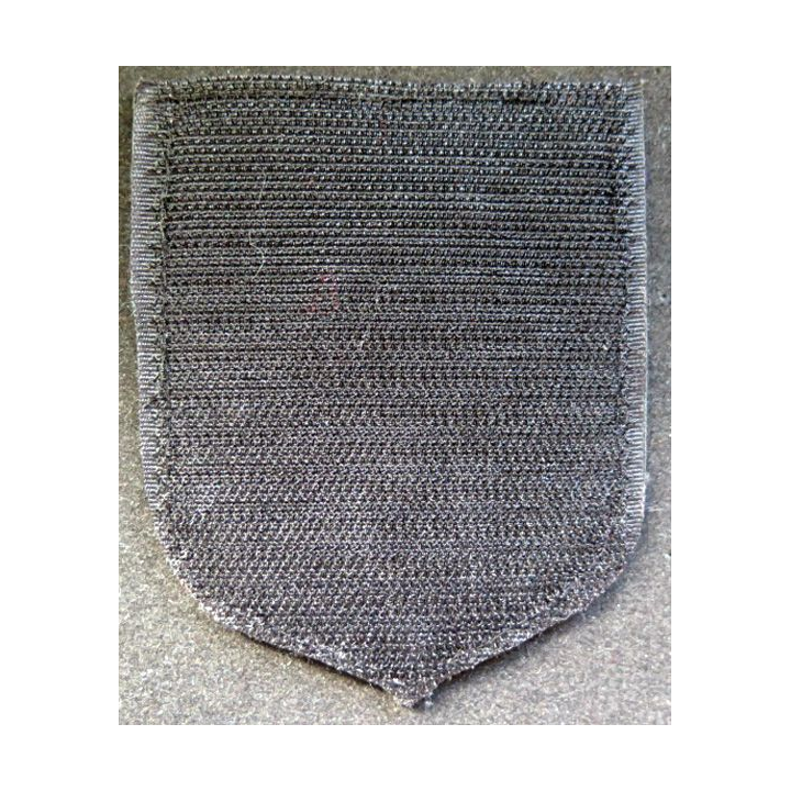 insigne tissu de la FNAME (anciens des missions extérieures) en canetille 7,5 x 9 cm scratch