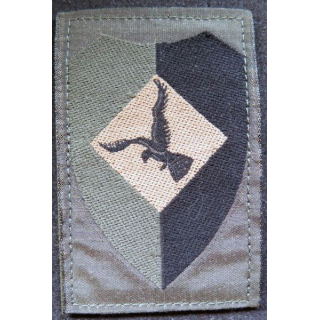 insigne tissu de la 11° brigade d'assaut de l'Air hollandaise sur scratch  5 x 8 cm