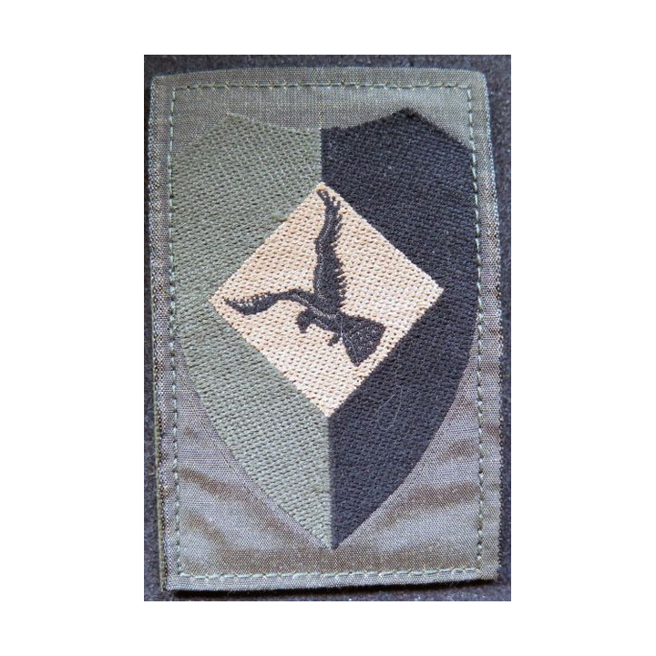 insigne tissu de la 11° brigade d'assaut de l'Air hollandaise sur scratch  5 x 8 cm
