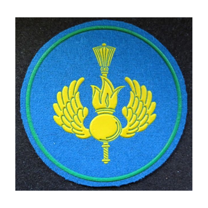 RUSSIE : insigne tissu et caoutchouc du commandement des troupes aéroportées russes 8,5 cm