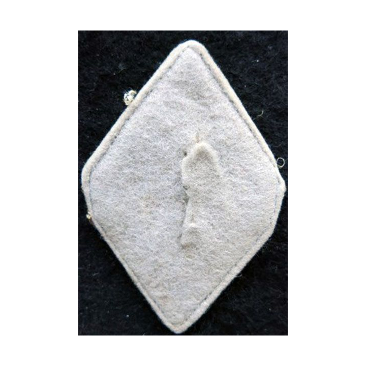 LOSANGE DE BRAS MODÈLE 45 : sergent du 5° régiment de tirailleurs marocains cannetille INDO