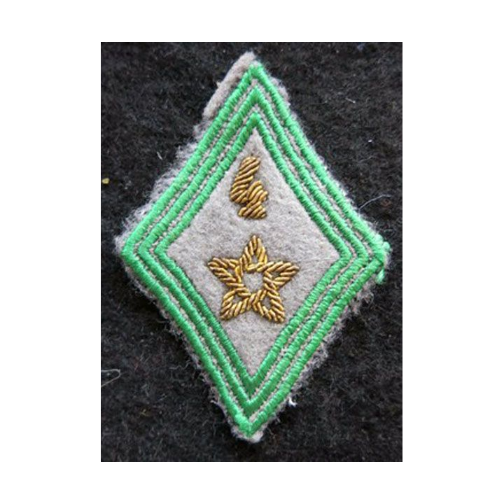LOSANGE DE BRAS MODÈLE 45 : modèle officier bataillon de marche du 4° régiment de tirailleurs marocains cannetille INDO