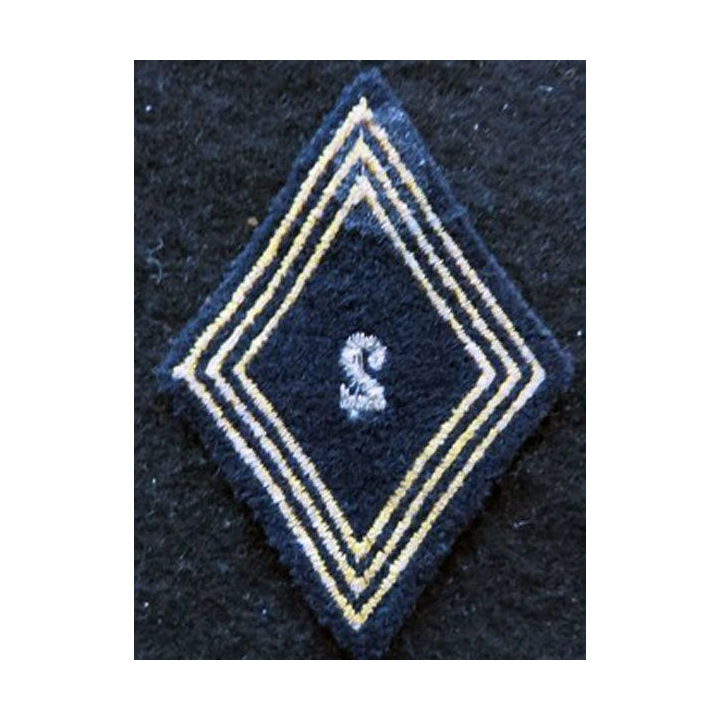 LOSANGE DE BRAS MODÈLE 45 : modèle sous officiers 2° régiment de chasseurs d'Afrique 1954 AFN
