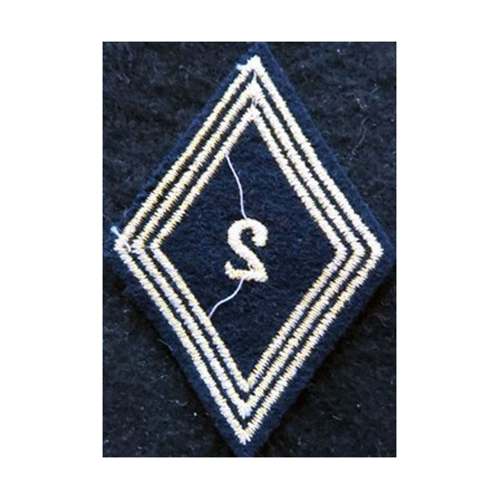 LOSANGE DE BRAS MODÈLE 45 : modèle troupe 2° régiment de chasseurs d'Afrique 1954 AFN
