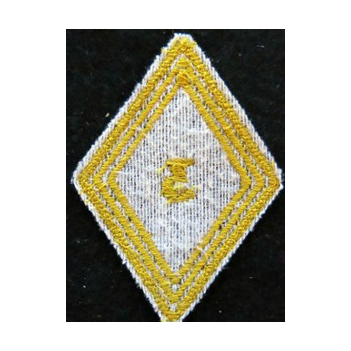 LOSANGE DE BRAS MODÈLE 45 : modèle troupe 3° régiment de chasseurs d'Afrique 1956 AFN