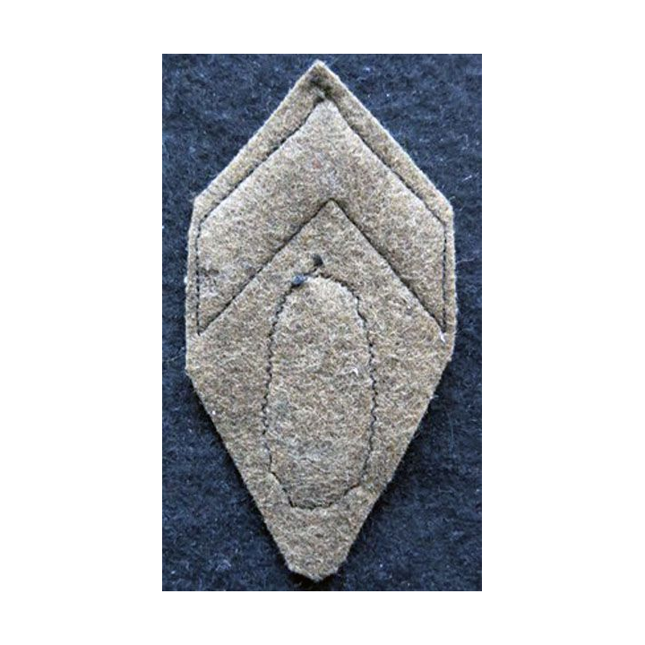 LOSANGE DE BRAS MODÈLE 45 :  Caporal auxiliaire de Gendarmerie période Algérie avant 1962