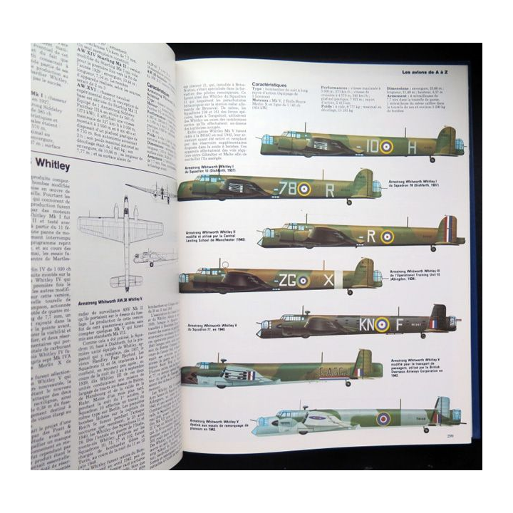 encyclopédie illustrée de l'aviation volume 2 éditions Atlas 1982