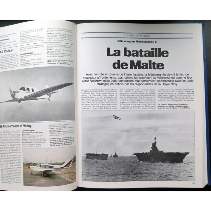 encyclopédie illustrée de l'aviation volume 3 éditions Atlas 1982