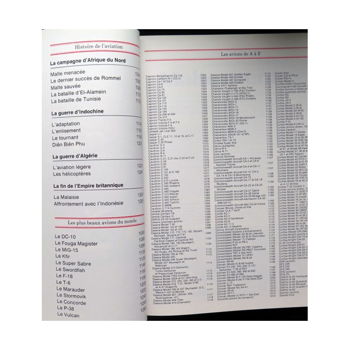 encyclopédie illustrée de l'aviation volume 5 éditions Atlas 1982