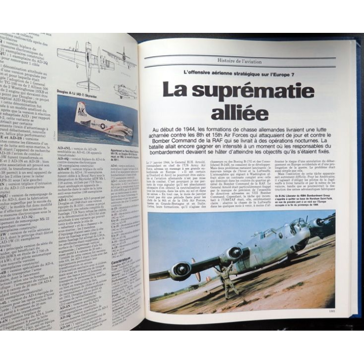 encyclopédie illustrée de l'aviation volume 6 éditions Atlas 1982