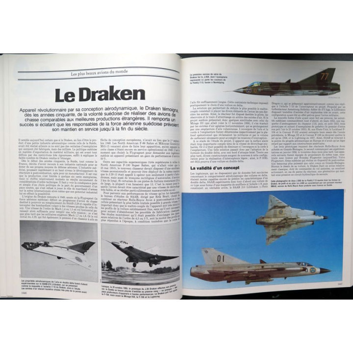 encyclopédie illustrée de l'aviation volume 7 éditions Atlas 1982