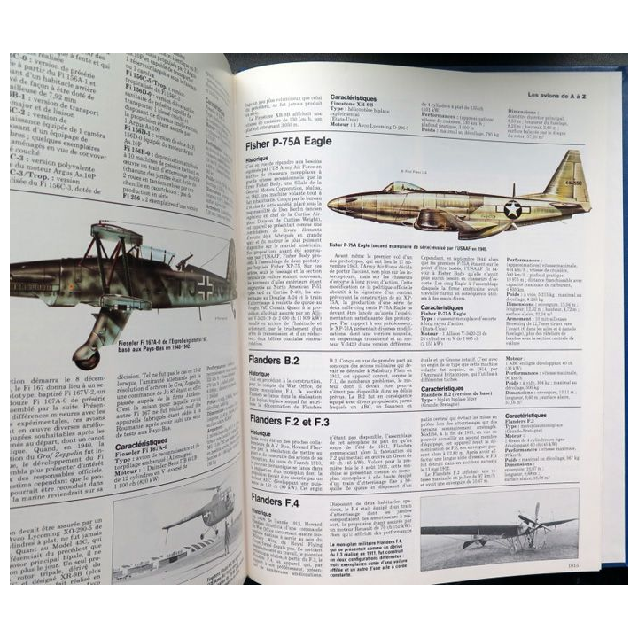 encyclopédie illustrée de l'aviation volume 7 éditions Atlas 1982