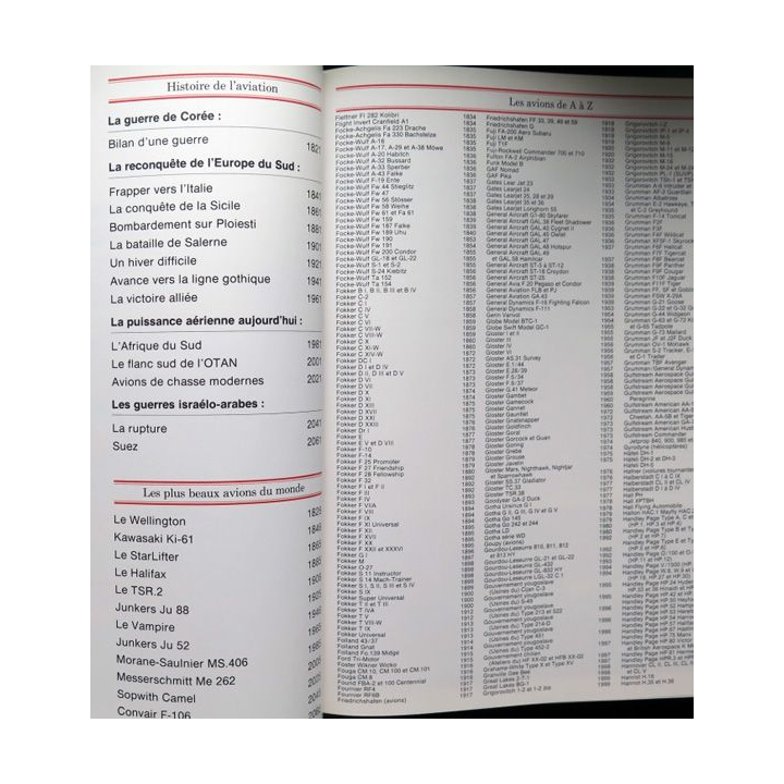 encyclopédie illustrée de l'aviation volume 8 éditions Atlas 1982
