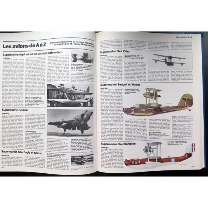 encyclopédie illustrée de l'aviation volume 12 éditions Atlas 1982