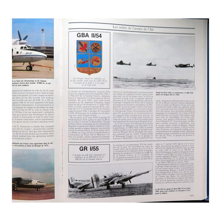 encyclopédie illustrée de l'aviation volume 16 éditions Atlas 1982