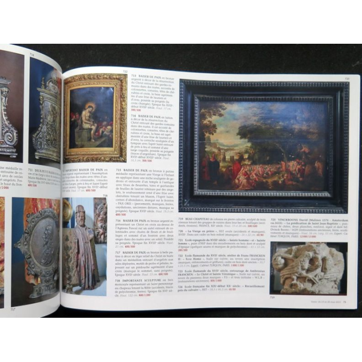 Catalogue 94 pages L'entier contenu du château de Kerivoal Adjug'art 2021