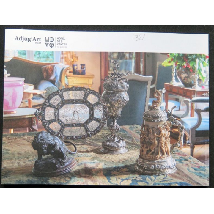 Catalogue 94 pages L'entier contenu du château de Kerivoal Adjug'art 2021