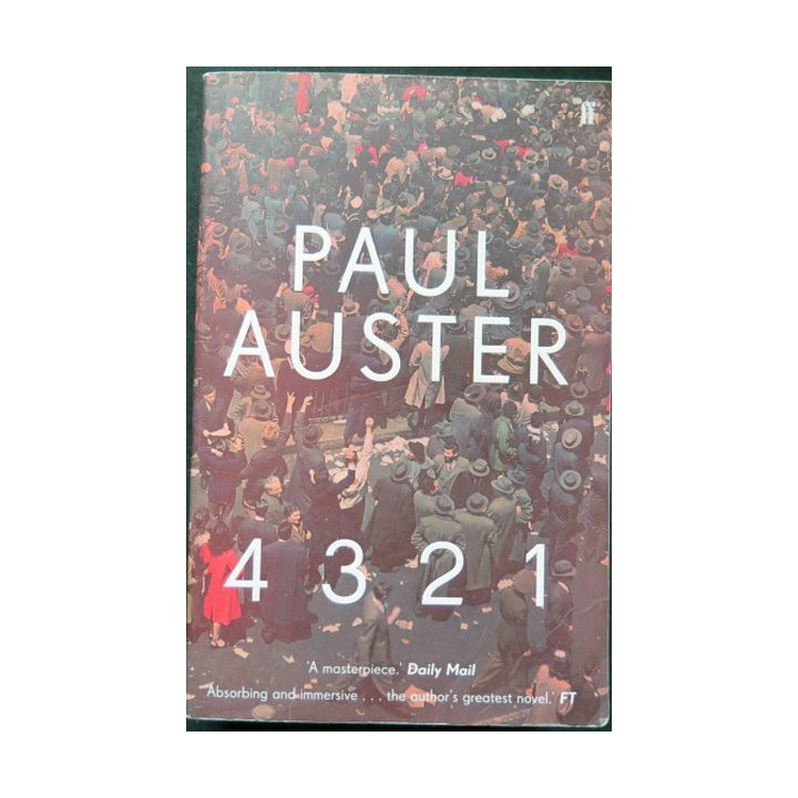 4321  de Paul Auster en anglais