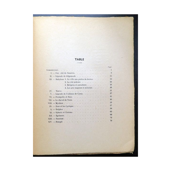 Légende des cités perdues par H. Iselincollection Légendes 1953