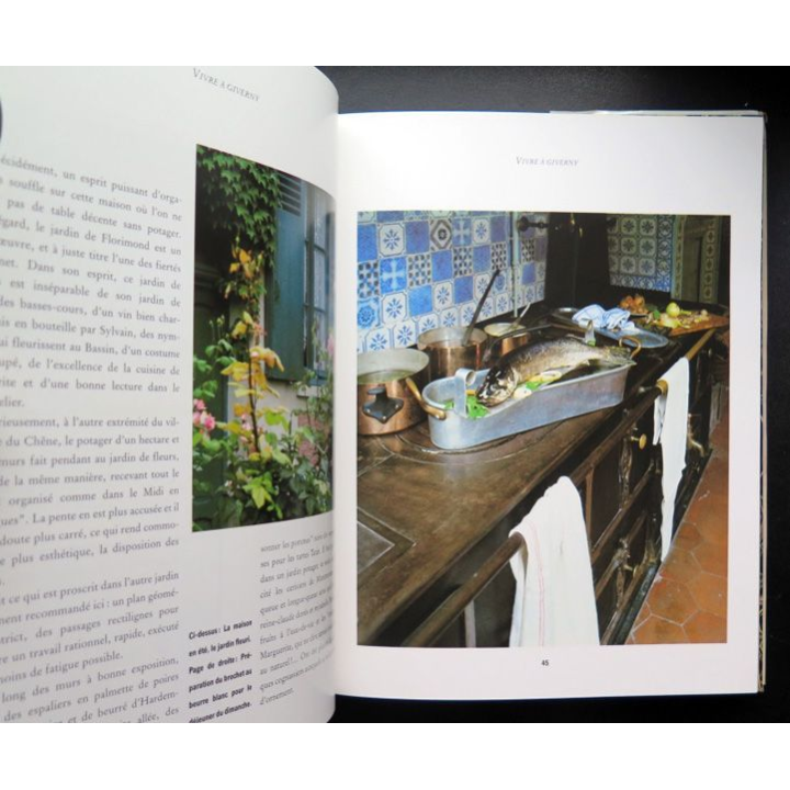 Les carnets de cuisine de Monet textes de Claire Joyes éditions du Chêne 1989