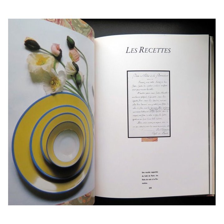 Les carnets de cuisine de Monet textes de Claire Joyes éditions du Chêne 1989