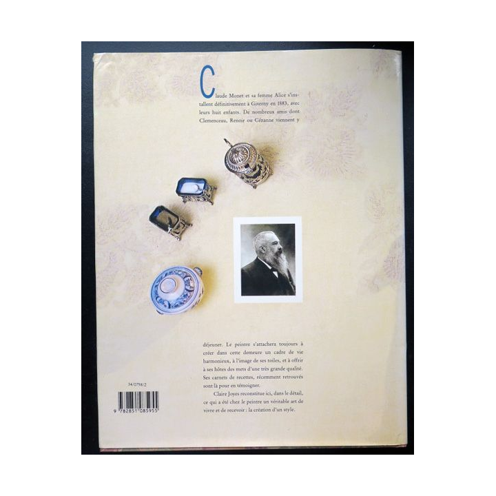 Les carnets de cuisine de Monet textes de Claire Joyes éditions du Chêne 1989
