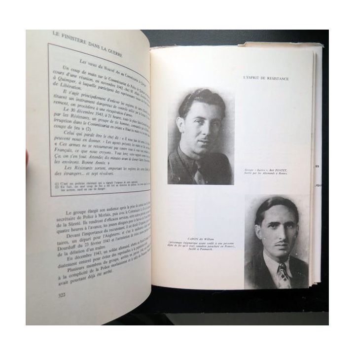 Le Finistère dans la guerre 1939 - 1945 Tome 1 L'Occupation