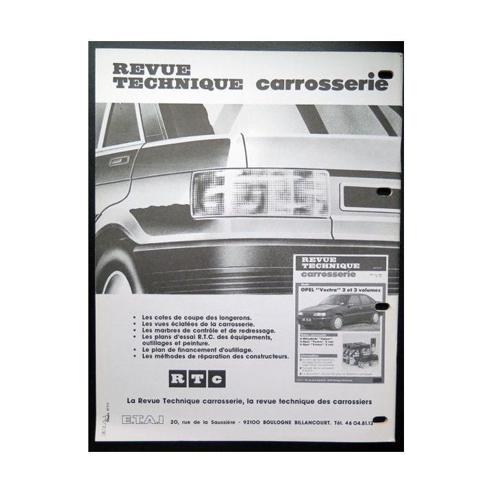 Revue technique automobile B.M.W barême de temps de main d'oeuvre