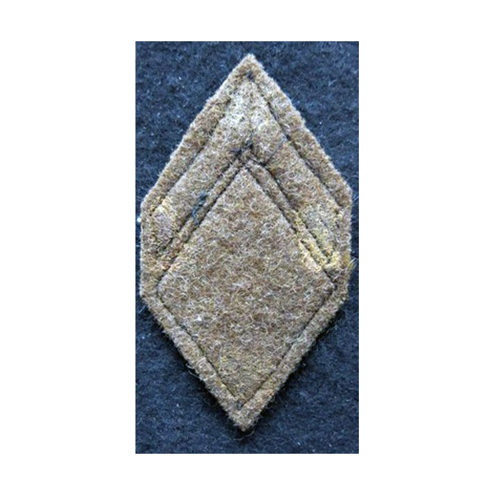 LOSANGE DE BRAS MODÈLE 45 :  maréchal des logis auxiliaire de Gendarmerie période Algérie avant 1962