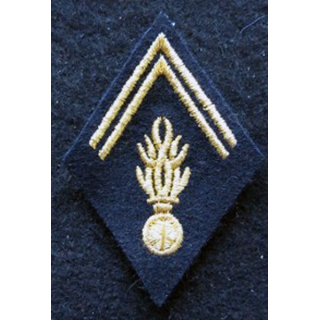 LOSANGE DE BRAS MODÈLE 45 :  modèle Gendarmerie période Algérie avant 1962