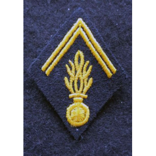 LOSANGE DE BRAS MODÈLE 45 :  modèle Gendarmerie période Algérie avant 1962