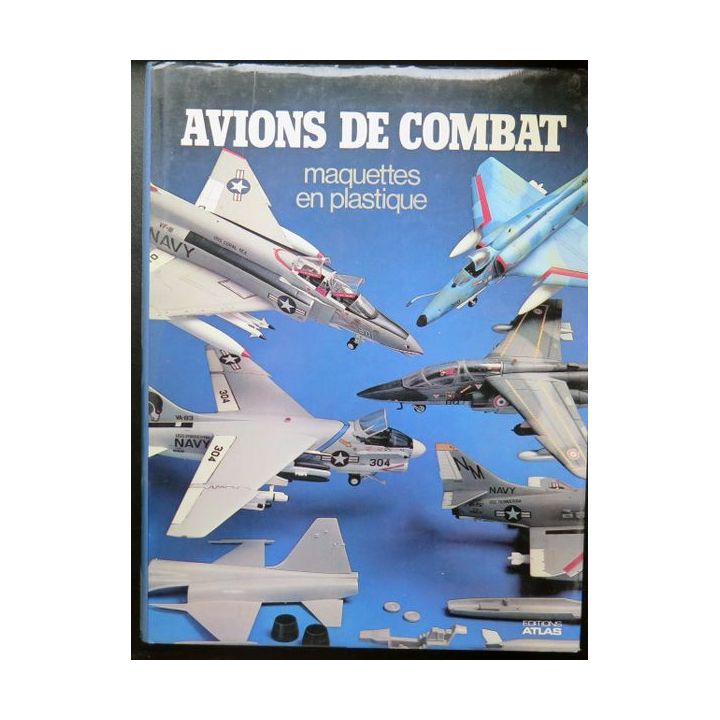 Avions de combat maquettes en plastique éditions Atlas