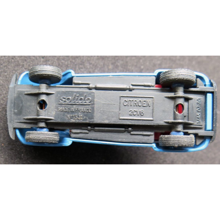 CITROËN 2CV6 de Solido 1/43° 07 80 n° 1301