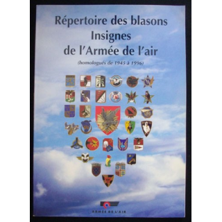 0. RÉPERTOIRE DES BLASONS INSIGNES DE LARMÉE DE L'AIR 1945-1996