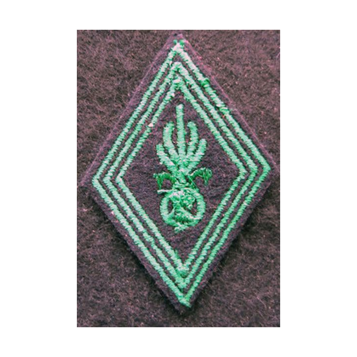 LOSANGE DE BRAS MODÈLE 45 : modèle troupe Légion Etrangère 2° régiment étranger d'infanterie