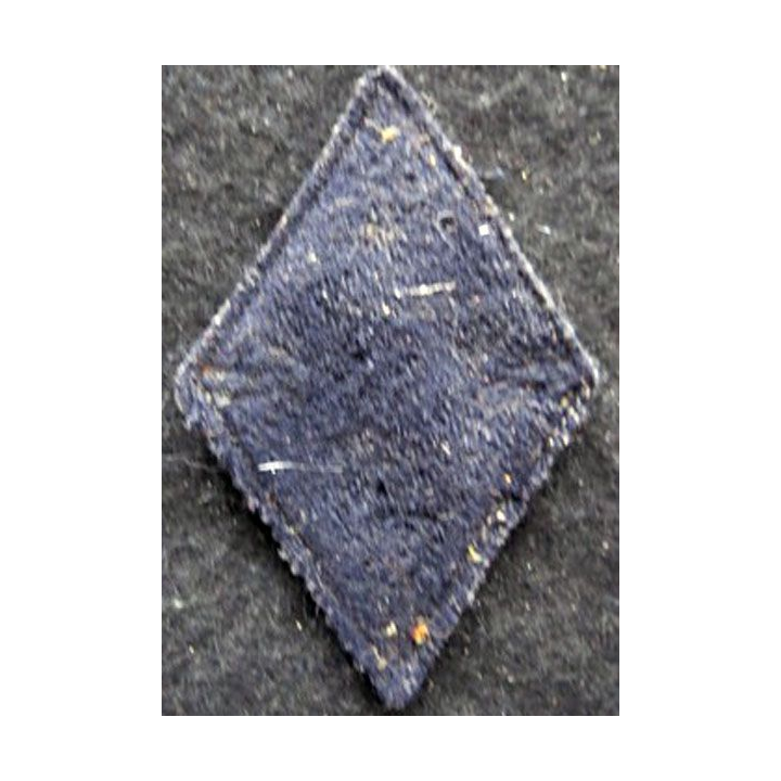 LOSANGE DE BRAS MODÈLE 45 : modèle troupe Légion Etrangère 2° régiment étranger d'infanterie (vert foncé)