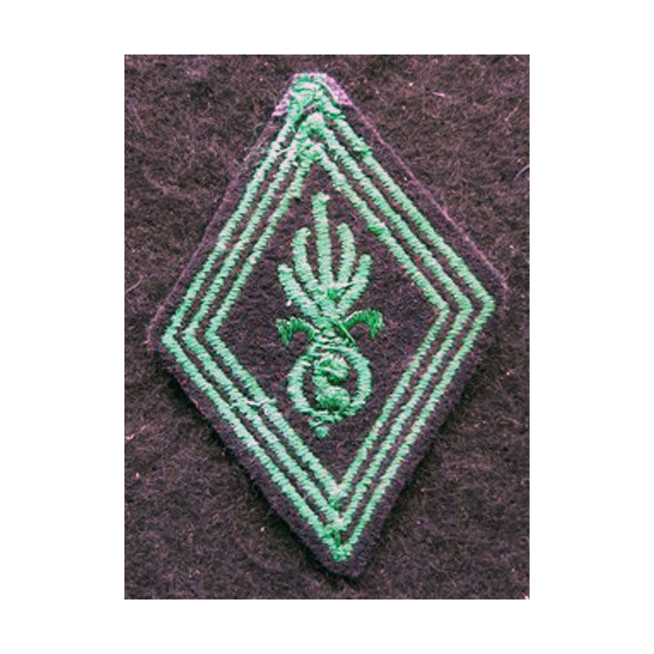 LOSANGE DE BRAS MODÈLE 45 : modèle troupe Légion Etrangère 2° régiment étranger d'infanterie (variante)