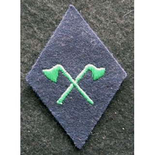 LOSANGE DE BRAS MODÈLE 45 : modèle pionnier troupe Légion Etrangère 1° régiment étranger